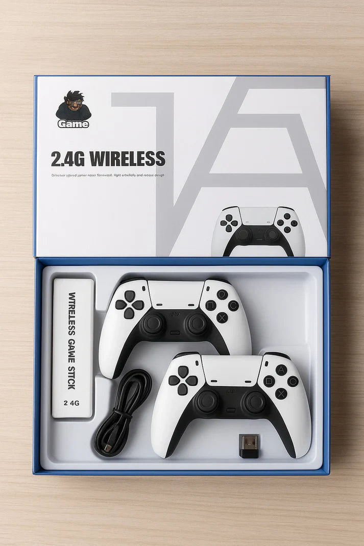 CONSOLA DE VIDEOJUEGOS CON 20000 JUEGOS INCORPORADOS GAME STICK 64 GB