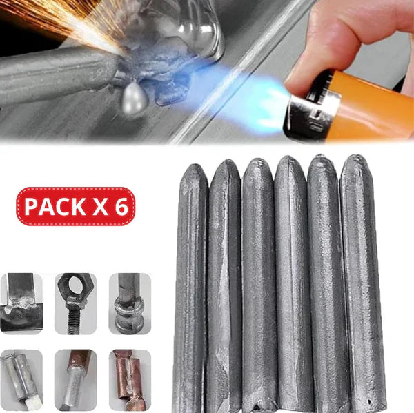 VARILLAS PARA SOLDADURA INSTANTANEA - PACK X 6 UNIDADES